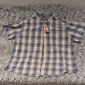 252 -  🏔️🥾 Eddie Bauer Trail‑Built Plaid Shirt |  Men’s Size XXL